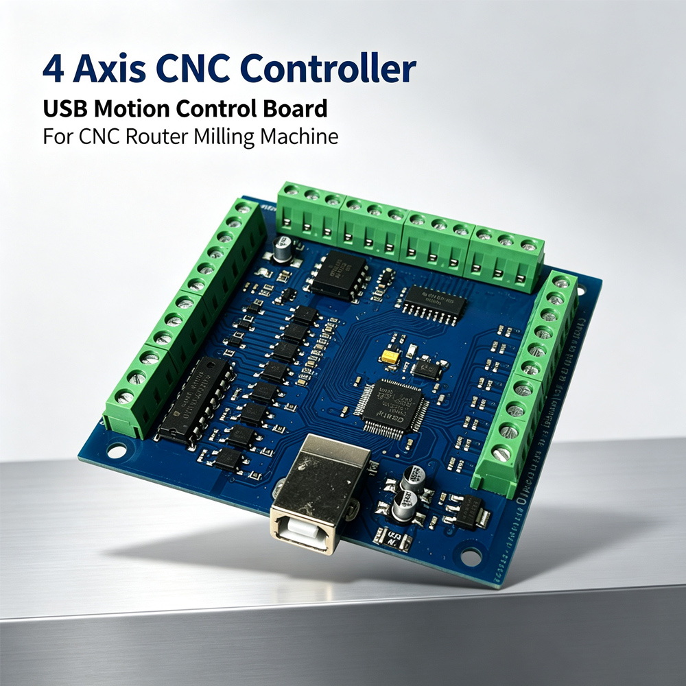Mach3 Usb Cnc Controller 4 Axis 100Khz - Karta sterownika ruchu CNC MACH3 4-osiowa