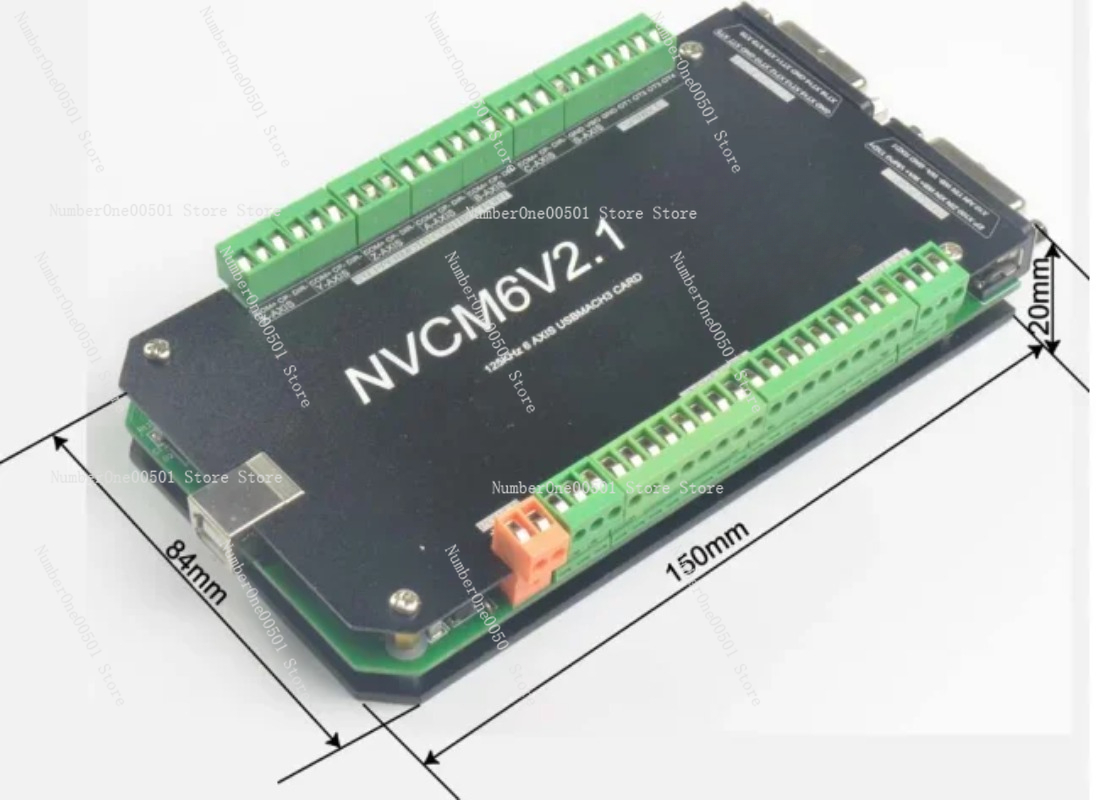 Kontroler CNC V2.1 3/4/5/6-osi – 5 Axis Cnc Breakout Board Interface Mach3 recenzja i cena