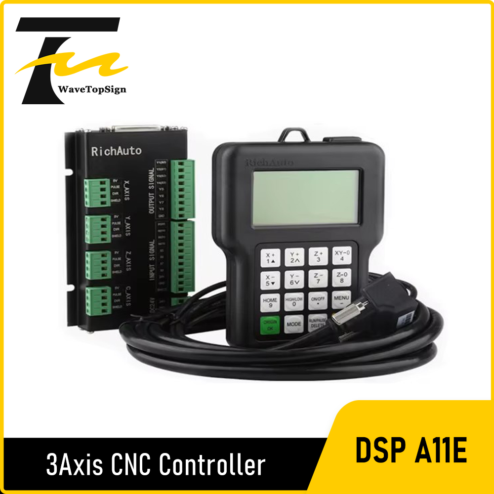 Sterownik CNC Richauto DSP A11 – Richauto A11 Dsp Controller 3 Axis recenzja i cena
