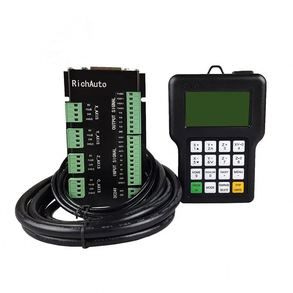 TEBAK 3/4-osiowy system sterow – Richauto A11 Dsp Controller 3 Axis recenzja i cena